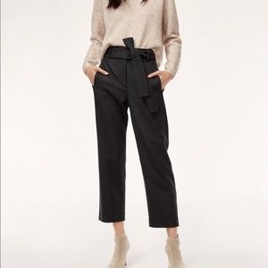 Aritzia Wilfred Tie-Front Pants - 00
